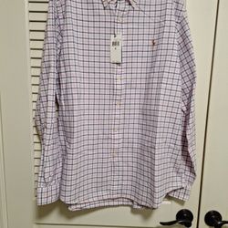RALPH LAUREN CLASSIC PINK POLO SHIRT