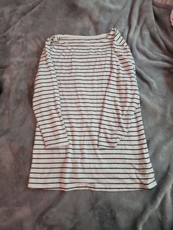 Black and white striped shirt