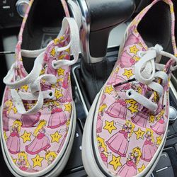 Vans Nintendo Princess Peach An Star Shoes