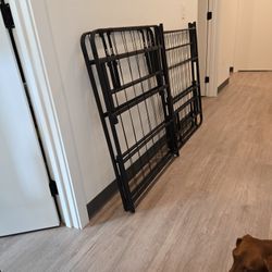 Queen Metal Bedframe (Optional Included Used Queen Mattress)