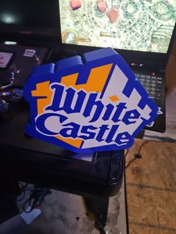 White Castle led Sign Lightbox