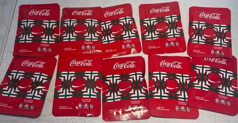 Collection Complete Coca Cola Pins Mundial 2026 FIFA World Cup PACK OF 10