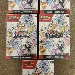 Pokemon TCG Prismatic Evolutions Booster Bundle