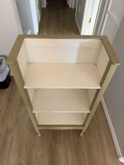 All wood bookcase