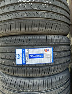 225/40/18 New Tires