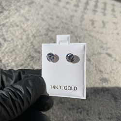 14k Solid Gold Earrings 5mm