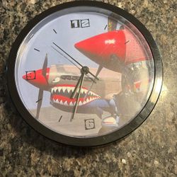 Airplane Wall Clock