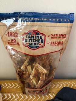 Canine Butcher Shop Dehydrated Duck Feet