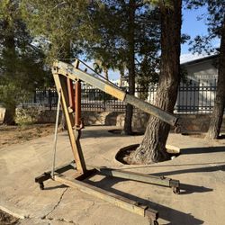 Ramco 5000 Engine Hoist/ Hydraulic Jack- 2.5 Ton Max lift capacity. 