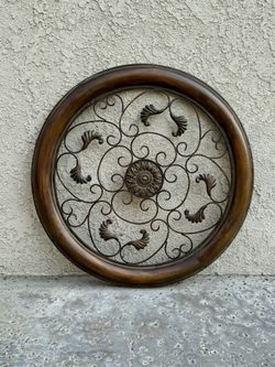 Large Wall Metal Medallion