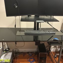 Glass Desk 