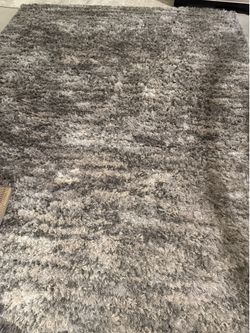 Shaggy rug