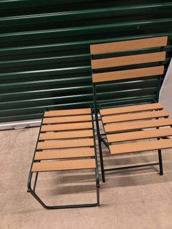 Folding Bistro Chairs Set of 2Foxwood furniture collection.