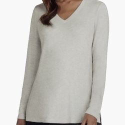 Matty M Ladies V Neck Tunic Tops 