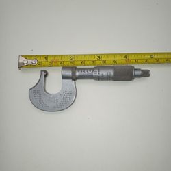 Tumico 1/2" outside micrometer.