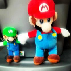 MARIO LUIGI PLUSH SET