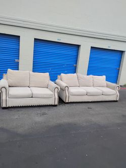 Sofa couch loveseat - delivery available