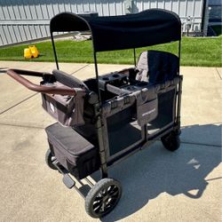 Wonderfold~W4(4kids)~Luxury~Wagon~with~Canopy