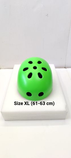 Brand New adjustable Lime helmet skate bike bicycle scooter rollers size XL 61-63cm