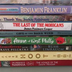 8 Hard Cover Kids Books