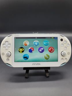 Playstation Vita White Slim 2000 ( Tested & Working  ) Game NOT Included