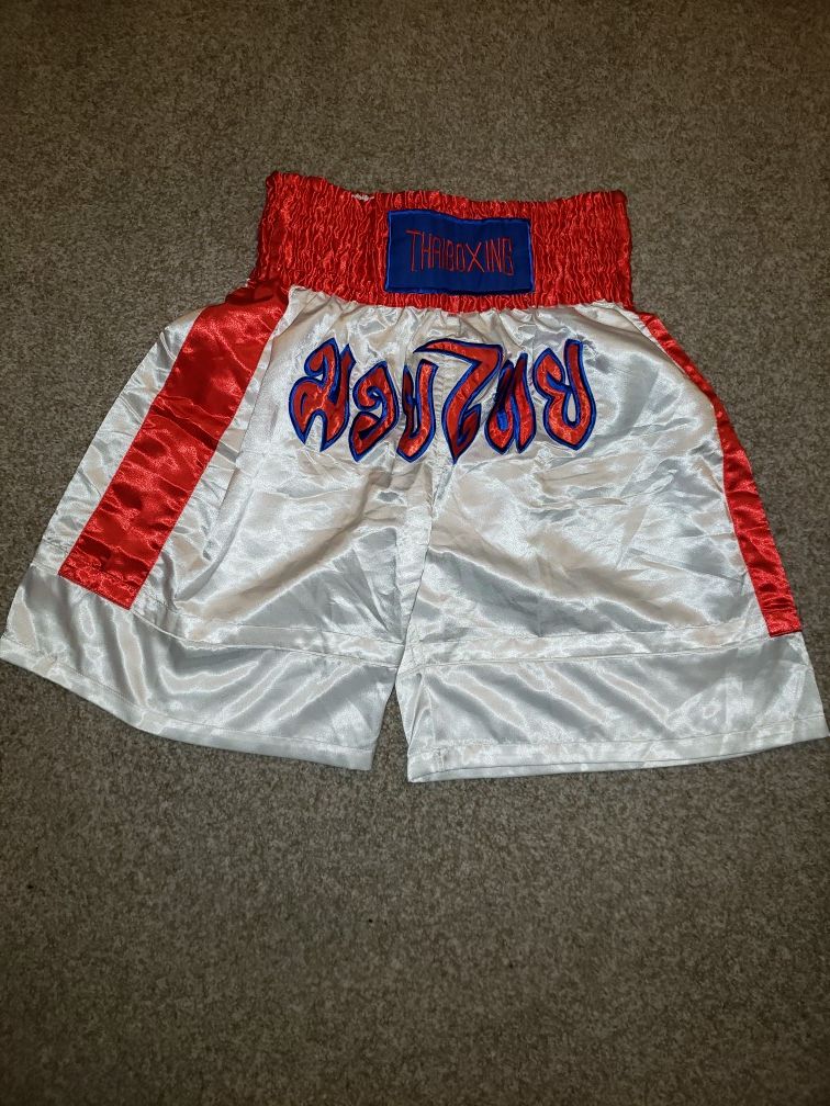 Authentic Unisex Thai Kick / Boxing Shorts WR&B