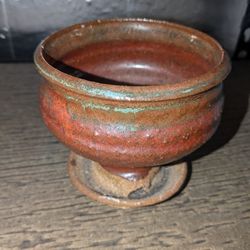VTG POTTERY AFRICAN VIOLET PLANTER POT