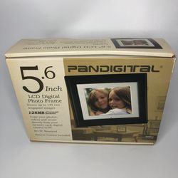 Pandigital PAN56-1 5.6-Inch Digital Picture Frame Black