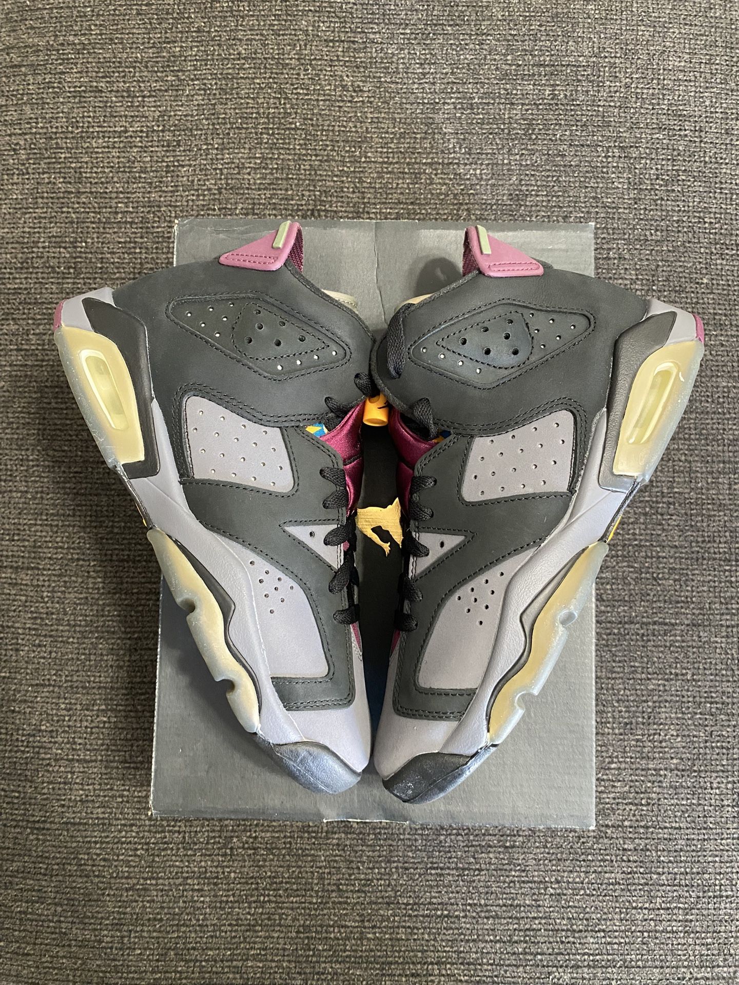 Nike Air Jordan 6 Bordeaux GS Youth Size 5.5Y=Womens Size 7