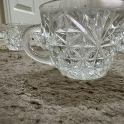 12 Crystal Punch Cups