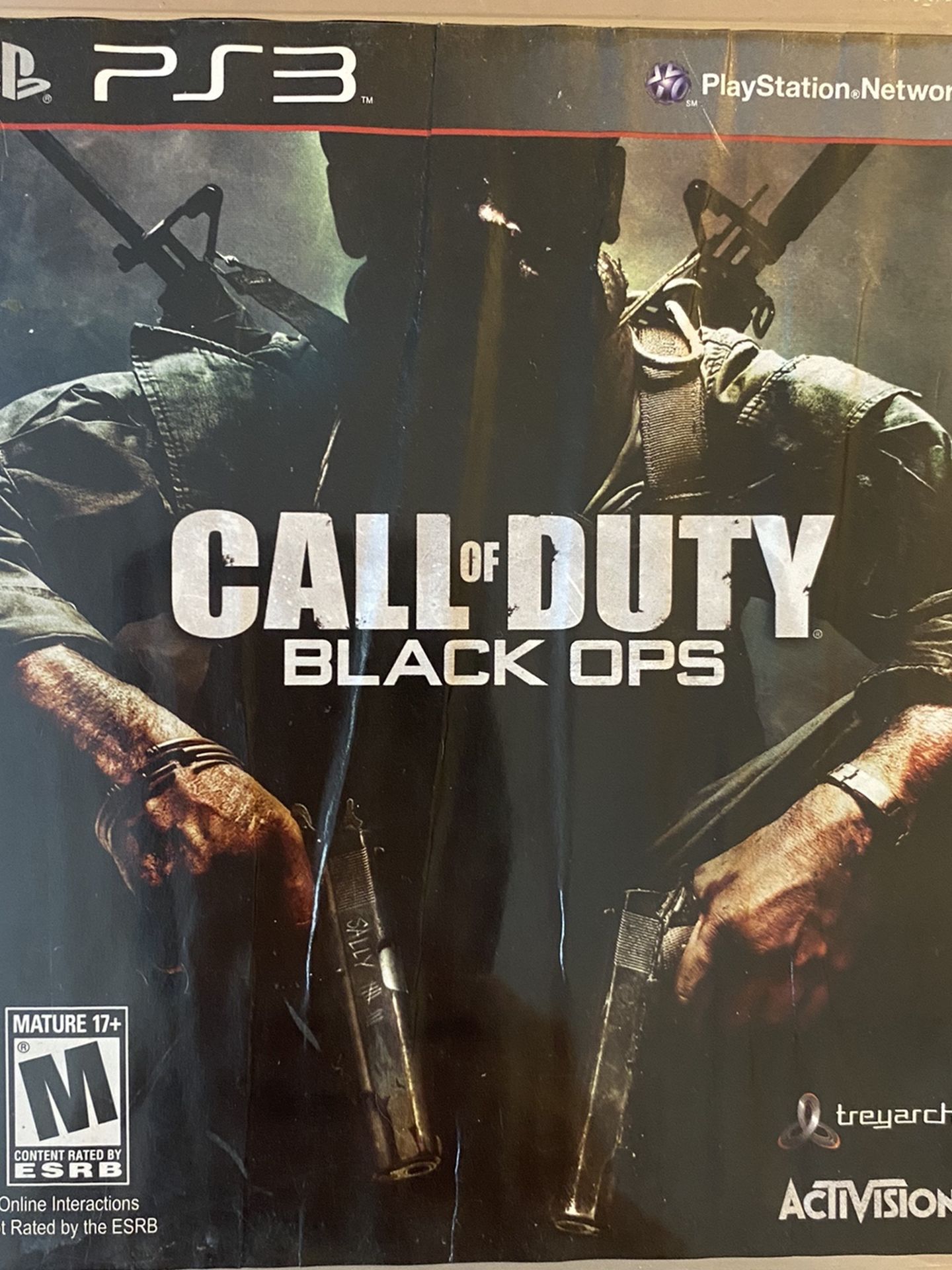 Play Station 3 PS3 Call of Duty Black Ops
