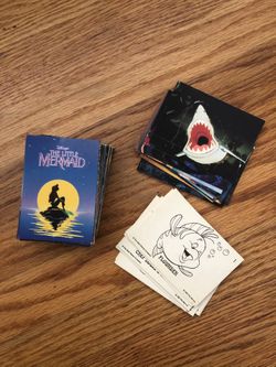 1991 The Little Mermaid Collector Cards- Complete Set
