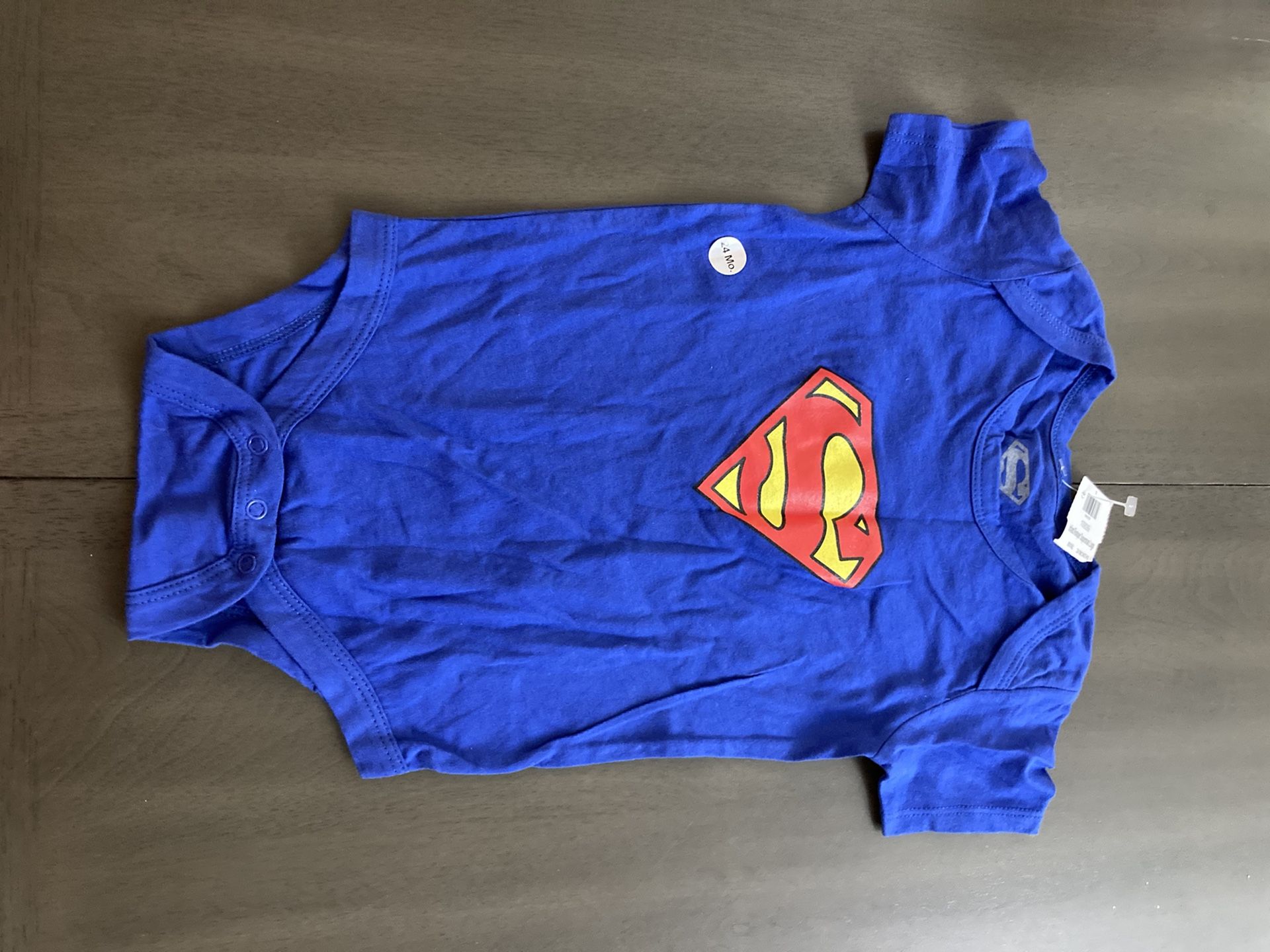 Superman Short Sleeve Onesie