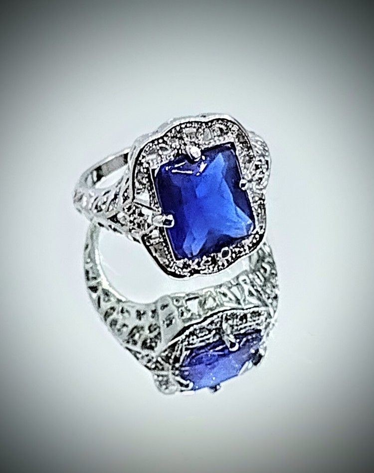 New Sapphire Colored Ring!