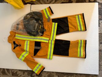 Kids Firefighter Costume Set with Helmet
