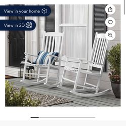  2 Porch Rocking Chairs