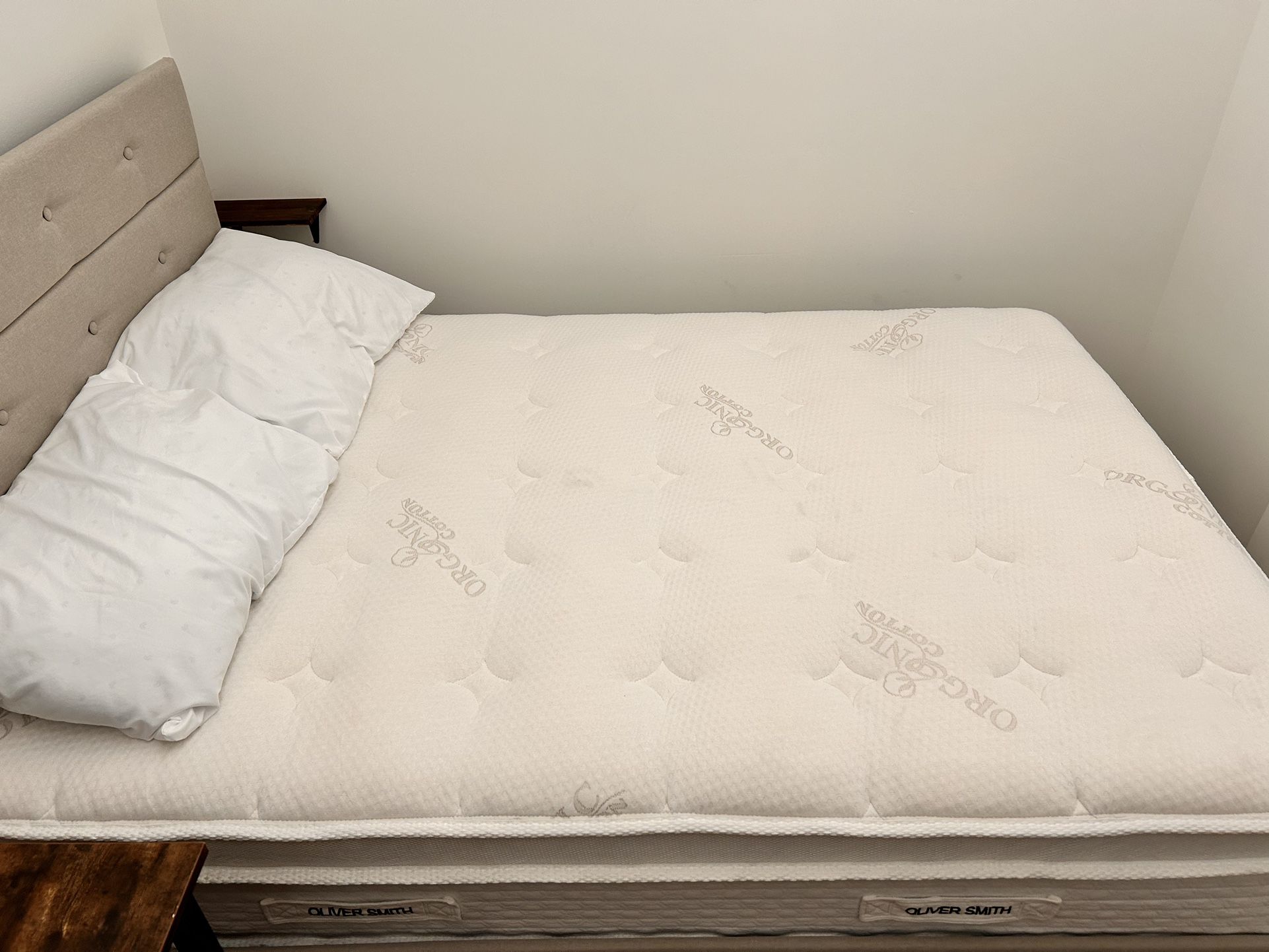 Double Bed Frame And Mattress 