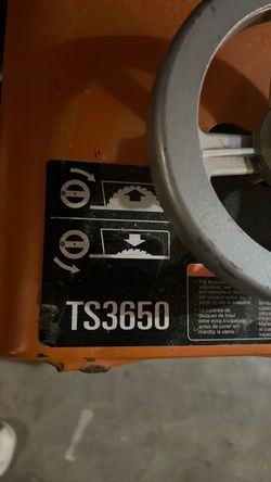 Table saw Ridgid