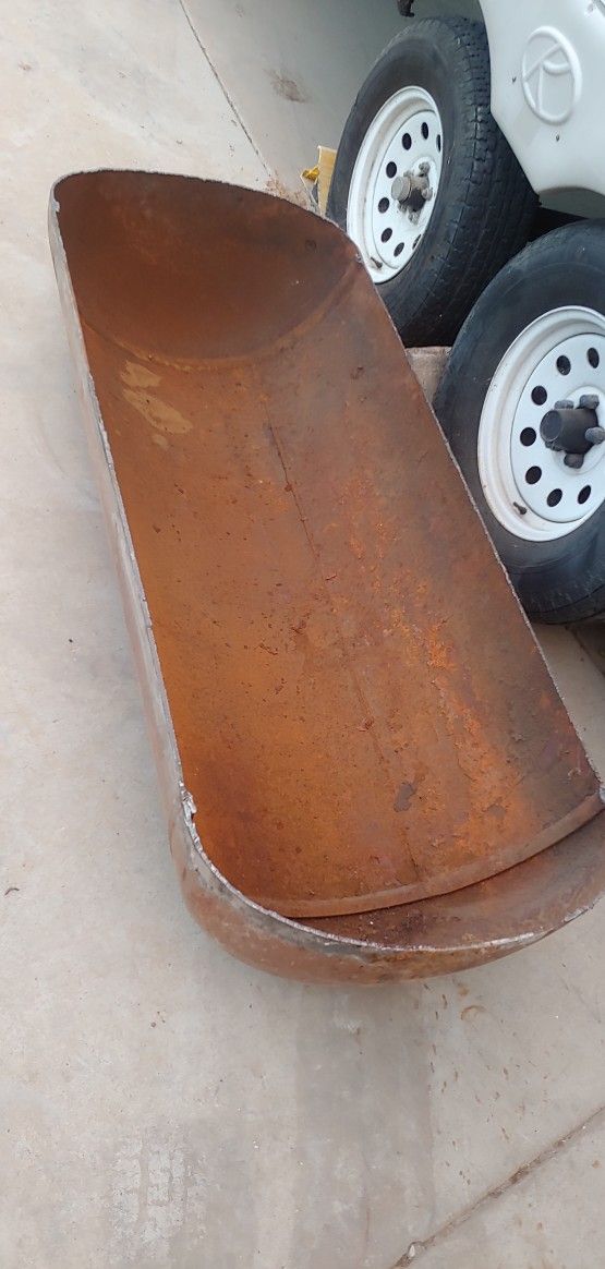 BBQ Or Fire Pit Material Half Propane Tank 1/8 Thick