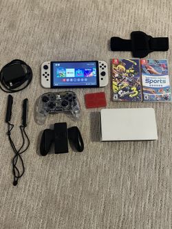 Nintendo Switch OLED full Set with Games Included