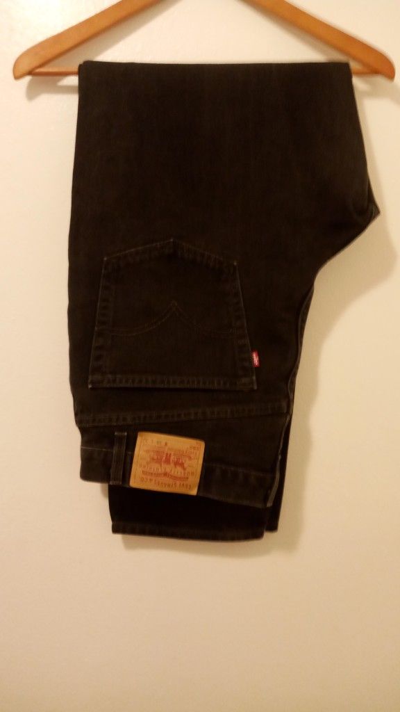 LEVI'S 550 JEANS, BLACK ..... CHECK OUT MY PAGE FOR MORE ITEMS