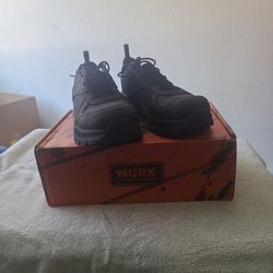 Worx By Red Wing Shoes Women's 10 Black Aluminum toe Electrical Hazard Work Boot