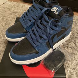 NEW!! JORDAN 1 RETRO HIGH MARINA BLUE 