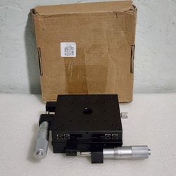 Linear Stages, SEMY100-AS XY axis Manual Fine-Tuning Cross Roller Precision L...