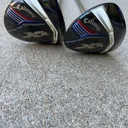 Callaway XR Driver And Woods