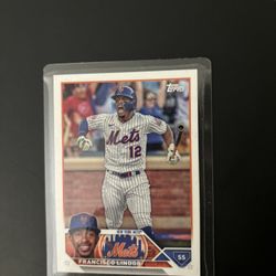 Francisco Lindor Baseball Card