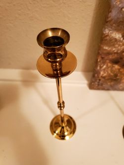 Rubel Brass 11" Candlestick