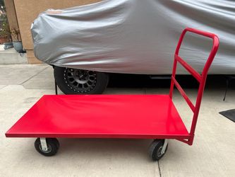 Dayton industrial platform  truck Cart  heavy duty commercial 1200 LBS 60 x. 30 asking $300 brand new