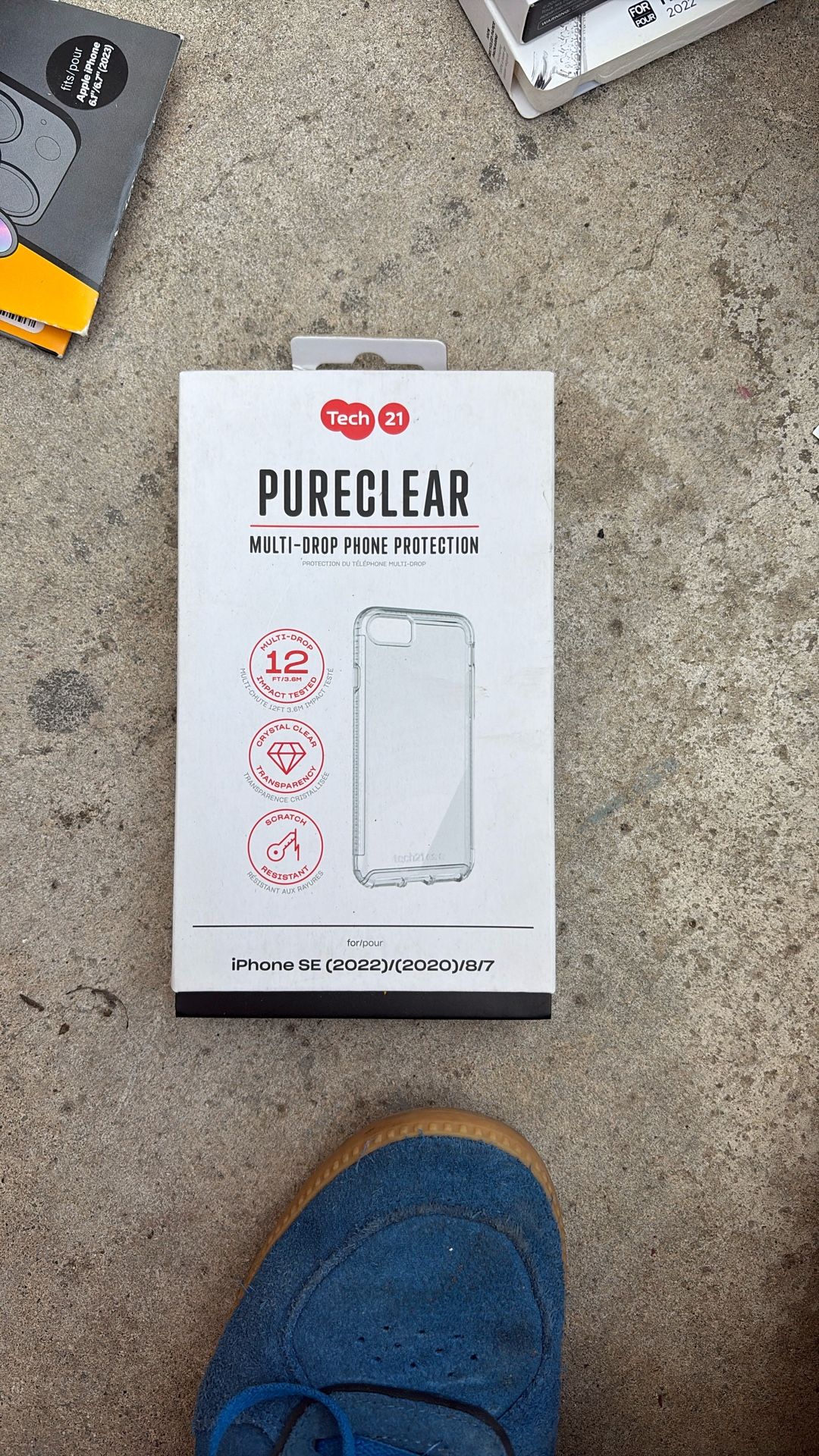 Pureclear multi phone, drop protection iPhone SE