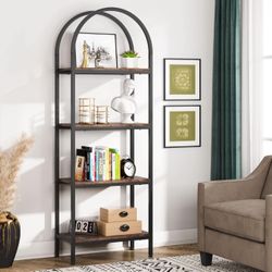 Modern Industrial Bookshelf